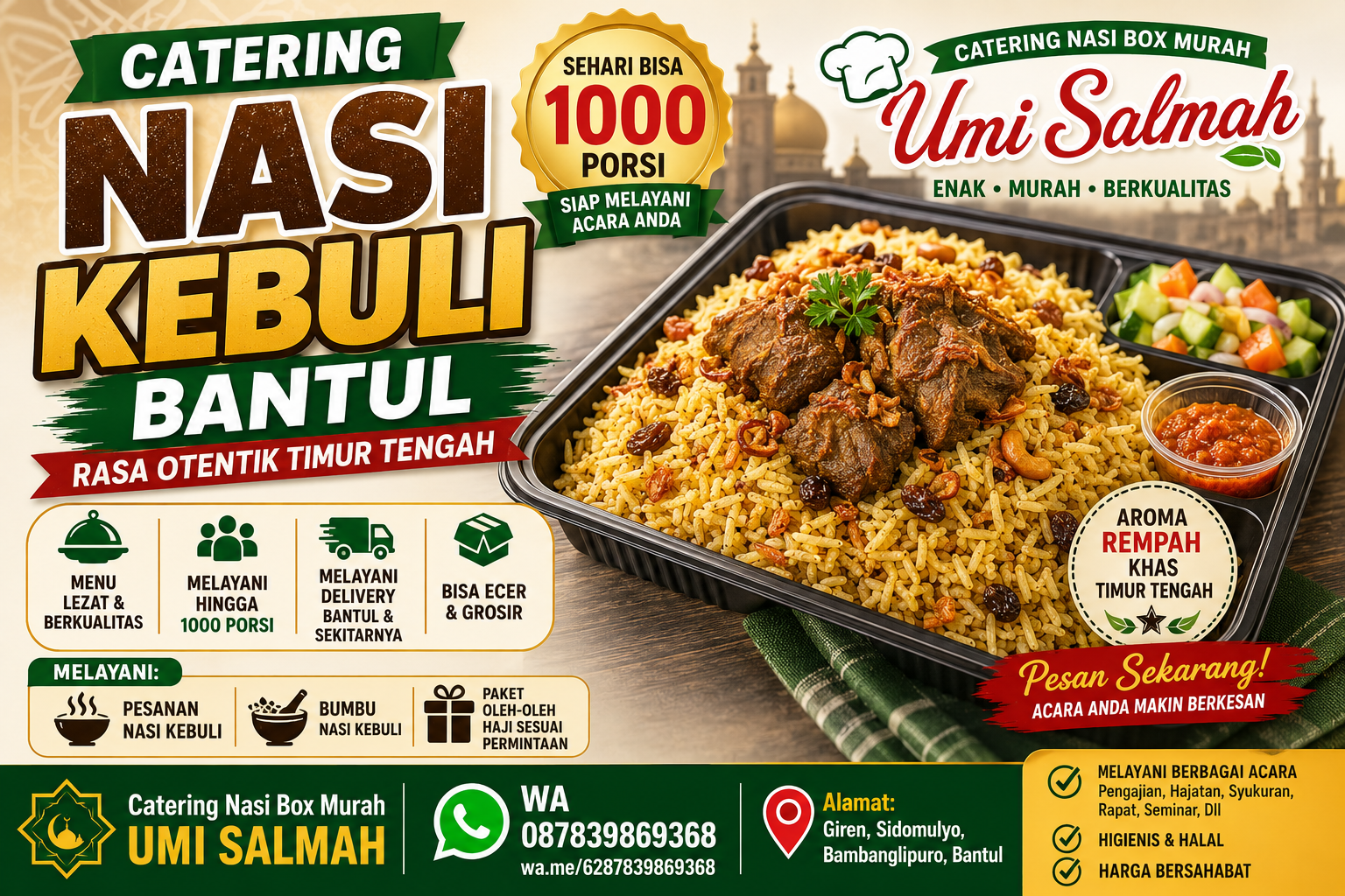 nasi kebuli bantul