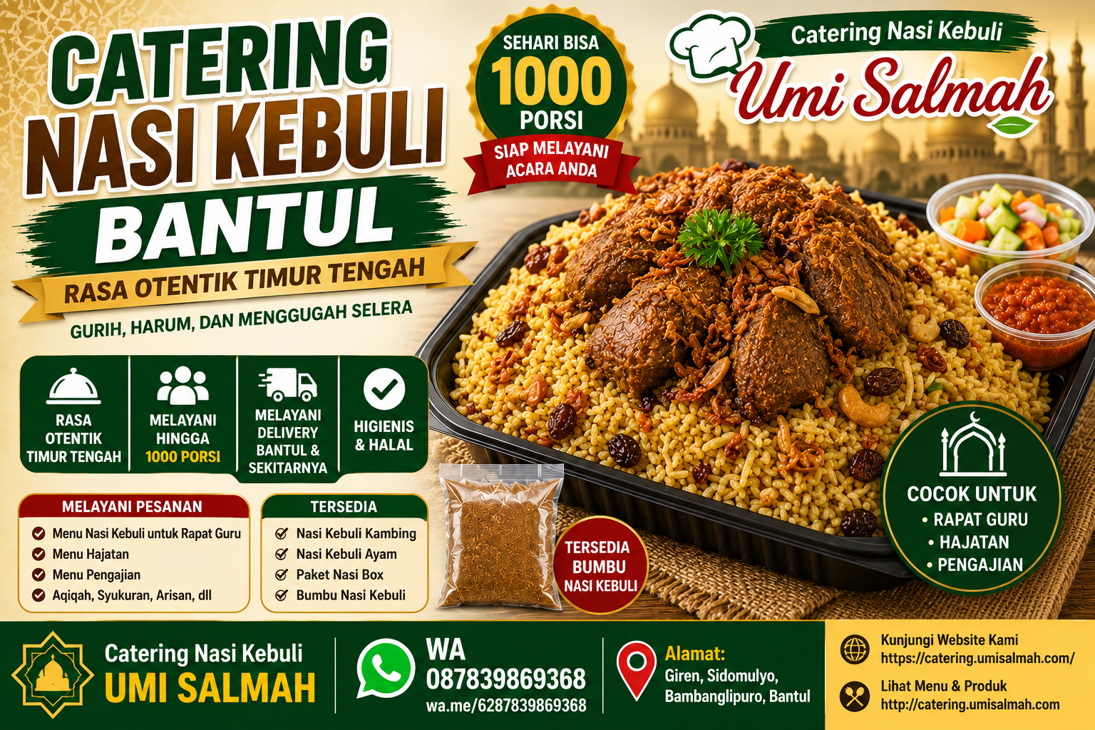 nasi kebuli bantul otentik