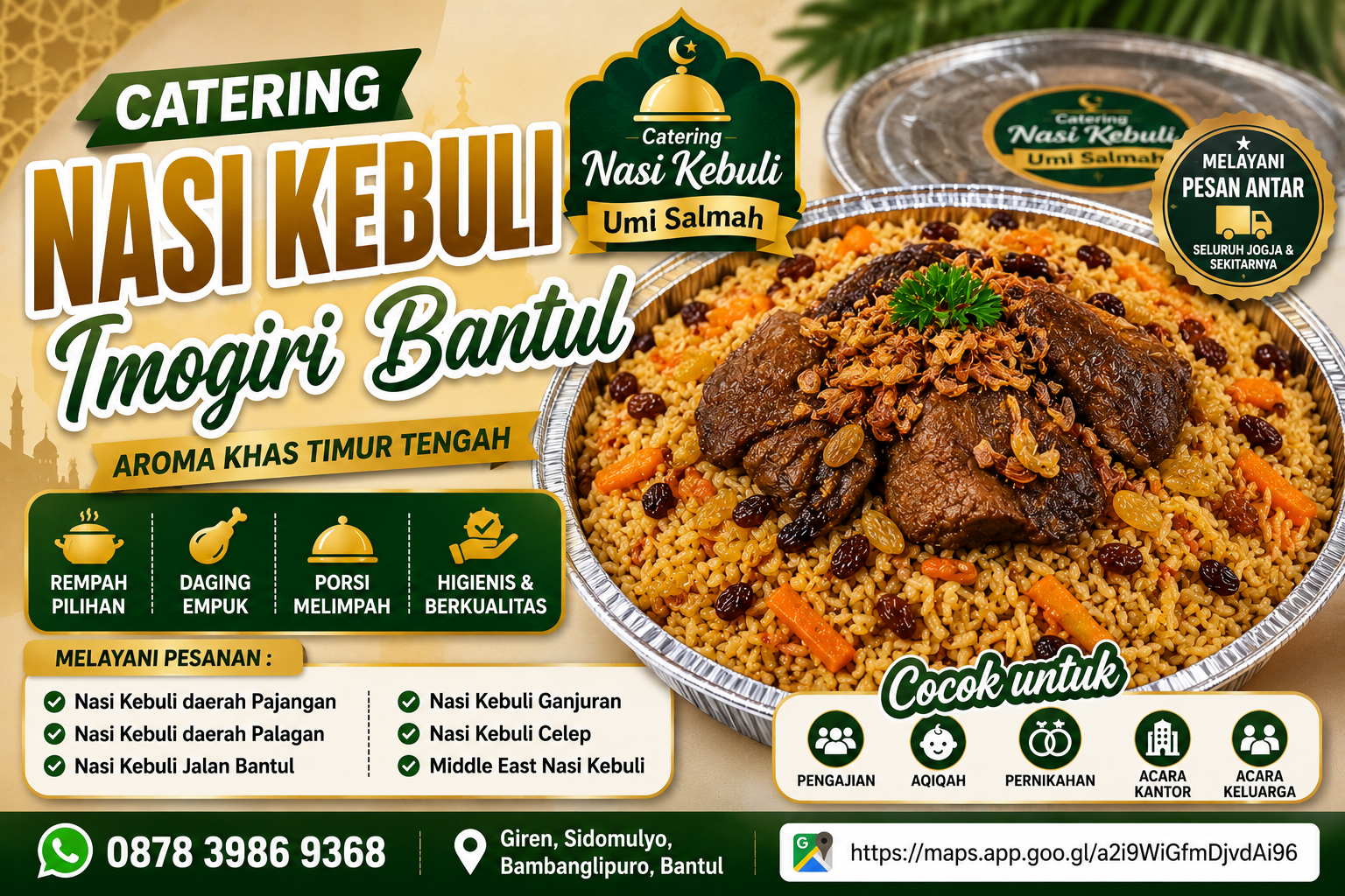 Catering Nasi Kebuli Imogiri Bantul