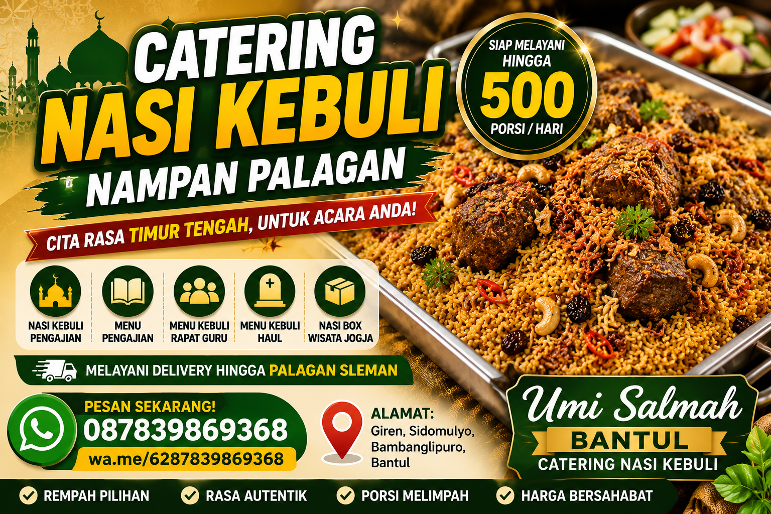 Nasi Kebuli Terenak di jogja