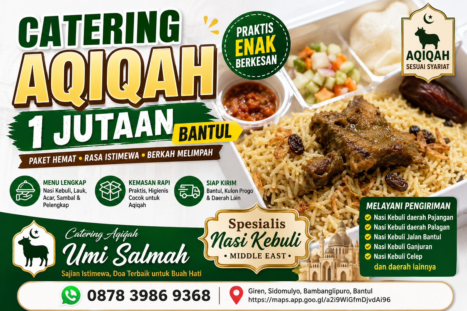 catering aqiqoh 1 jutaan